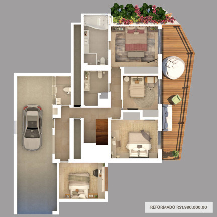 Imagem Casa de Condomínio com 4 Quartos à Venda, 336 m² em São Conrado - Rio De Janeiro
