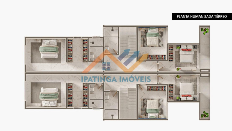 Imagem Casa com 3 Quartos à Venda, 174 m² em Residencial Betânia - Santana Do Paraíso Imagem Casa com 3 Quartos à Venda, 174 m² em Residencial Betânia - Santana Do Paraíso