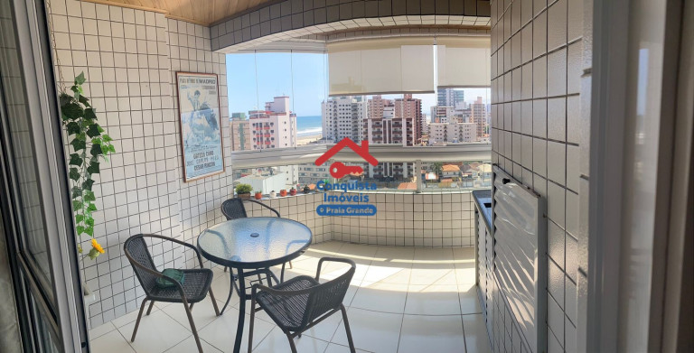 Imagem Apartamento com 2 Quartos à Venda, 109 m² em Guilhermina - Praia Grande