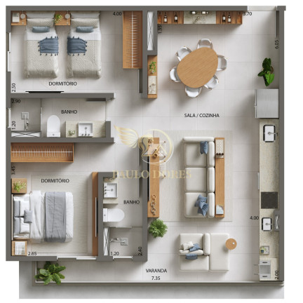 Imagem Apartamento com 2 Quartos à Venda, 66 m² em Martim De Sa - Caraguatatuba Imagem Apartamento com 2 Quartos à Venda, 66 m² em Martim De Sa - Caraguatatuba