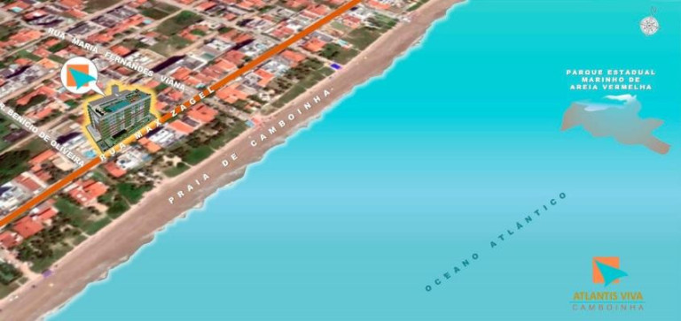 Imagem Apartamento com 2 Quartos à Venda, 77 m² em Camboinha - Cabedelo Imagem Apartamento com 2 Quartos à Venda, 77 m² em Camboinha - Cabedelo