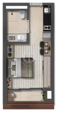 Imagem Apartamento com 1 Quarto à Venda, 24 m² em Vila Clementino - São Paulo Imagem Apartamento com 1 Quarto à Venda, 24 m² em Vila Clementino - São Paulo