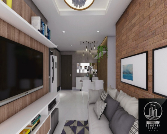 Imagem Apartamento com 2 Quartos à Venda, 54 m² em Wanel Ville - Sorocaba Imagem Apartamento com 2 Quartos à Venda, 54 m² em Wanel Ville - Sorocaba