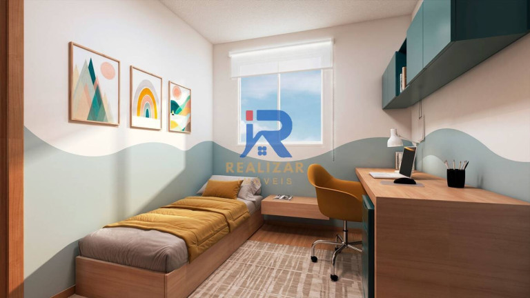 Imagem Apartamento com 2 Quartos à Venda, 42 m² em Europa - Contagem
