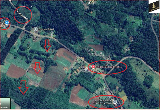 Imagem Imóvel com 3 Quartos à Venda, 48.000 m² em Bairro Retiro - Campo Magro Imagem Imóvel com 3 Quartos à Venda, 48.000 m² em Bairro Retiro - Campo Magro