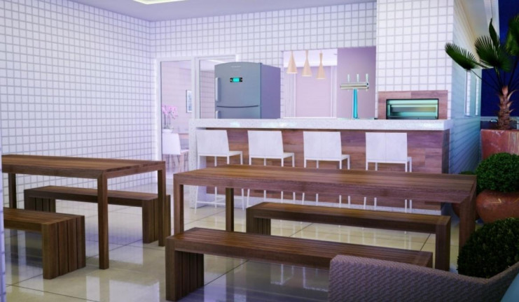 Imagem Apartamento com 2 Quartos à Venda, 70 m² em Guilhermina - Praia Grande