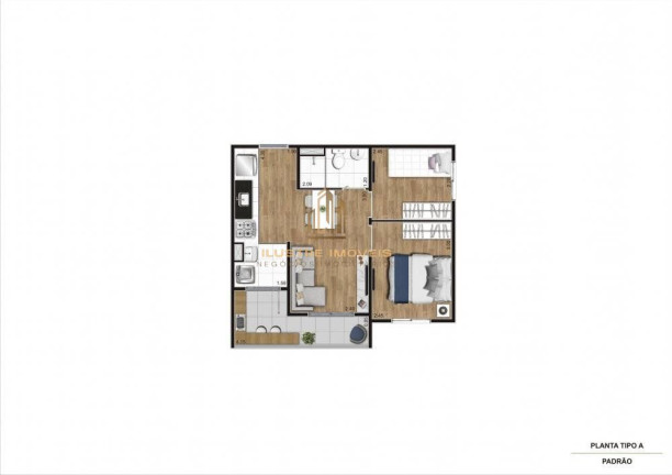 Imagem Apartamento com 2 Quartos à Venda, 38 m² em Jaguaré - São Paulo