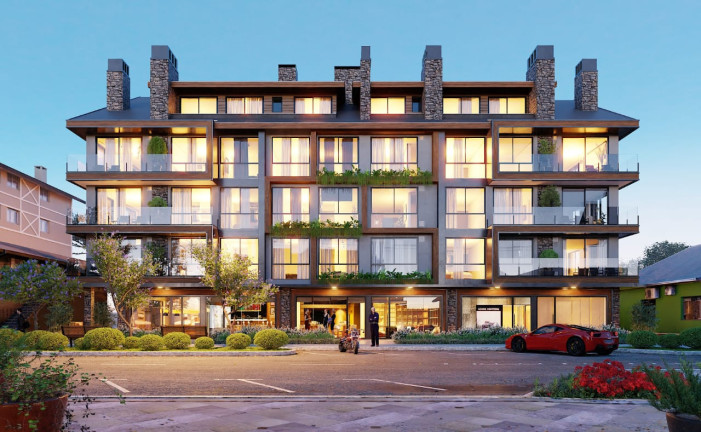 Imagem Apartamento com 2 Quartos à Venda, 55 m² em Centro  - Canela