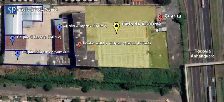 Imagem Galpão à Venda ou Locação, 5.600 m² em Jardim Eulina - Campinas Imagem Galpão à Venda ou Locação, 5.600 m² em Jardim Eulina - Campinas