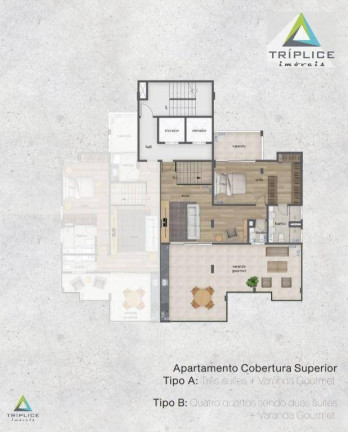 Imagem Cobertura com 4 Quartos à Venda, 250 m² em São Mateus - Juiz De Fora Imagem Cobertura com 4 Quartos à Venda, 250 m² em São Mateus - Juiz De Fora