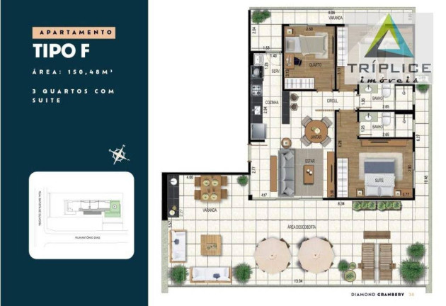 Imagem Cobertura com 3 Quartos à Venda, 150 m² em Granbery - Juiz De Fora Imagem Cobertura com 3 Quartos à Venda, 150 m² em Granbery - Juiz De Fora