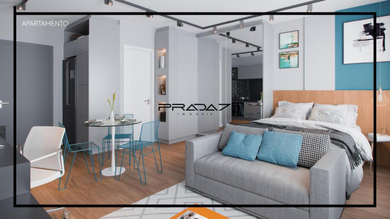 Imagem Imóvel com 1 Quarto à Venda, 20 m² em Centro - Curitiba