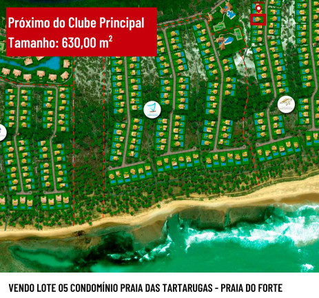 Imagem Terreno à Venda, 700 m² em Mata De São João - Mata De São João
