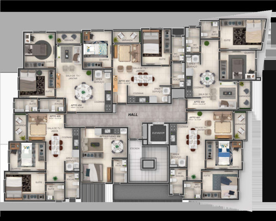 Imagem Imóvel com 1 Quarto à Venda, 22 m² em Aeroclube - João Pessoa Imagem Imóvel com 1 Quarto à Venda, 22 m² em Aeroclube - João Pessoa