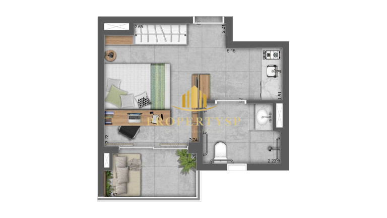 Imagem Apartamento com 1 Quarto à Venda, 40 m² em Pinheiros - São Paulo Imagem Apartamento com 1 Quarto à Venda, 40 m² em Pinheiros - São Paulo