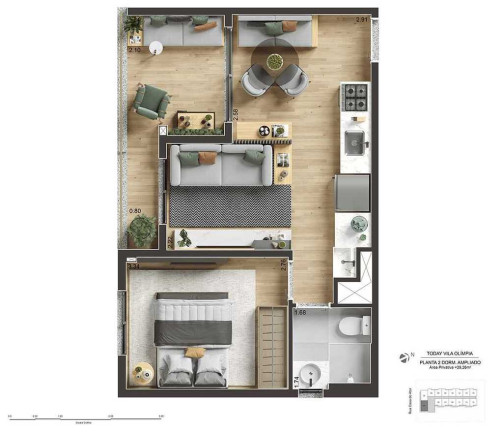 Imagem Apartamento com 1 Quarto à Venda, 26 m² em Vila Olímpia - São Paulo Imagem Apartamento com 1 Quarto à Venda, 26 m² em Vila Olímpia - São Paulo