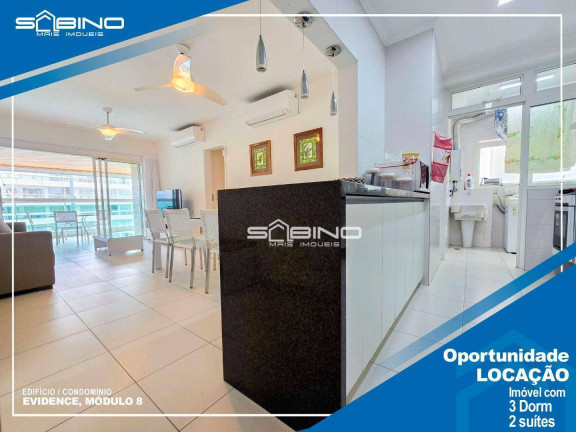 Imagem Apartamento com 3 Quartos para Alugar, 128 m² em Riviera De São Lourenço - Bertioga Imagem Apartamento com 3 Quartos para Alugar, 128 m² em Riviera De São Lourenço - Bertioga