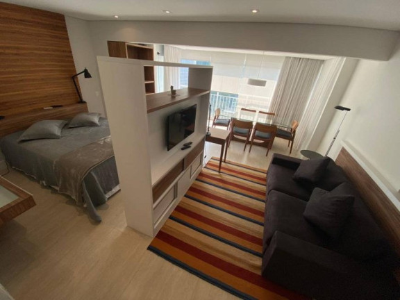 Imagem Flat com 1 Quarto para Alugar, 54 m² em Vila Nova Conceição - São Paulo Imagem Flat com 1 Quarto para Alugar, 54 m² em Vila Nova Conceição - São Paulo