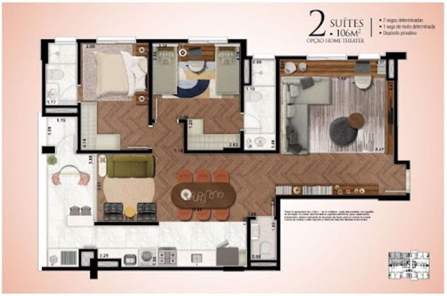 Imagem Apartamento com 2 Quartos à Venda, 69 m² em Alvinópolis - Atibaia Imagem Apartamento com 2 Quartos à Venda, 69 m² em Alvinópolis - Atibaia