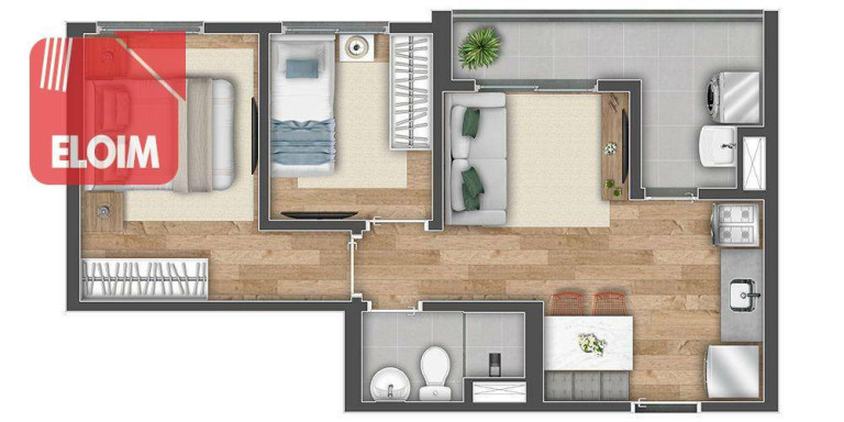 Imagem Apartamento com 2 Quartos à Venda, 42 m² em Freguesia Do ó - São Paulo Imagem Apartamento com 2 Quartos à Venda, 42 m² em Freguesia Do ó - São Paulo