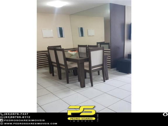 Apartamento com 2 Quartos à Venda, 78 m² em Cabo Branco - João Pessoa