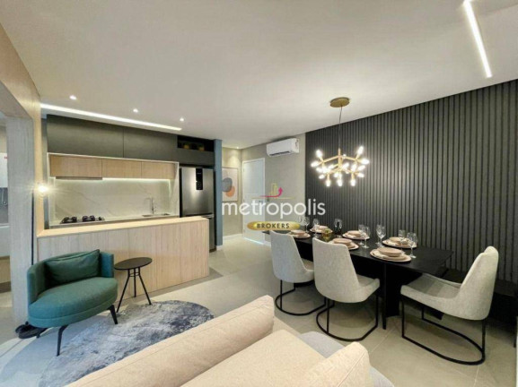 Imagem Apartamento com 3 Quartos à Venda, 75 m² em Campestre - Santo André Imagem Apartamento com 3 Quartos à Venda, 75 m² em Campestre - Santo André