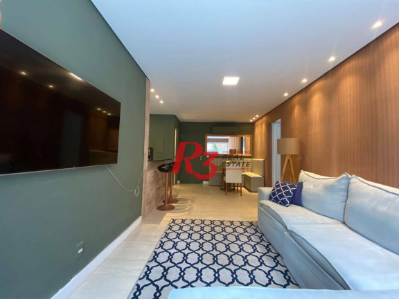 Imagem Apartamento com 1 Quarto à Venda, 105 m² em Gonzaga - Santos Imagem Apartamento com 1 Quarto à Venda, 105 m² em Gonzaga - Santos