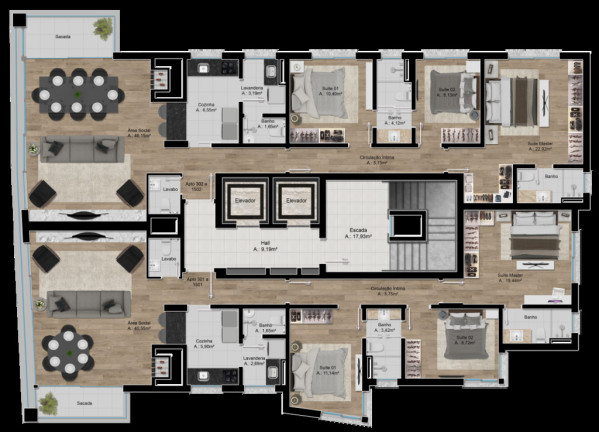 Imagem Apartamento com 3 Quartos à Venda, 124 m² em Rio Branco - Porto Alegre Imagem Apartamento com 3 Quartos à Venda, 124 m² em Rio Branco - Porto Alegre
