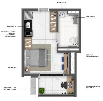 Imagem Studio com 1 Quarto à Venda, 25 m² em Vila Madalena - São Paulo Imagem Studio com 1 Quarto à Venda, 25 m² em Vila Madalena - São Paulo