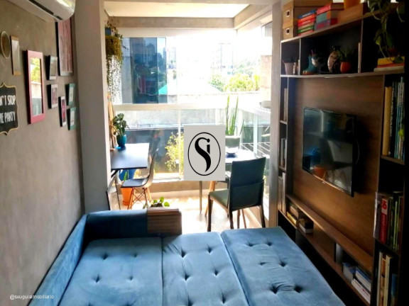 Imagem Kitnet com 1 Quarto à Venda, 30 m² em Pinheiros - São Paulo Imagem Kitnet com 1 Quarto à Venda, 30 m² em Pinheiros - São Paulo