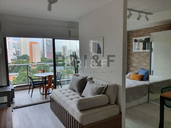 Imagem Apartamento com 1 Quarto para Alugar, 41 m² em Brooklin - São Paulo Imagem Apartamento com 1 Quarto para Alugar, 41 m² em Brooklin - São Paulo
