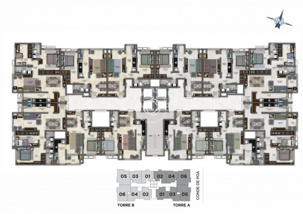 Imagem Apartamento com 1 Quarto à Venda, 47 m² em Bonfim - Santa Maria Imagem Apartamento com 1 Quarto à Venda, 47 m² em Bonfim - Santa Maria