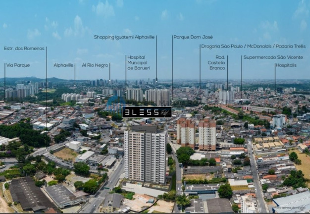 Apartamento com 2 Quartos à Venda, 48 m² em Jardim Esperança - Barueri