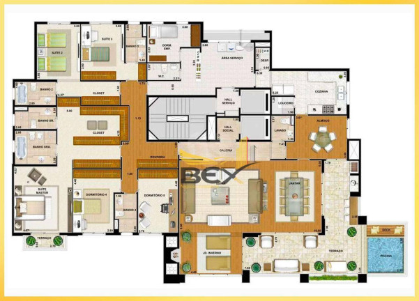 Imagem Apartamento com 4 Quartos à Venda ou Locação, 367 m² em Tamboré - Barueri Imagem Apartamento com 4 Quartos à Venda ou Locação, 367 m² em Tamboré - Barueri