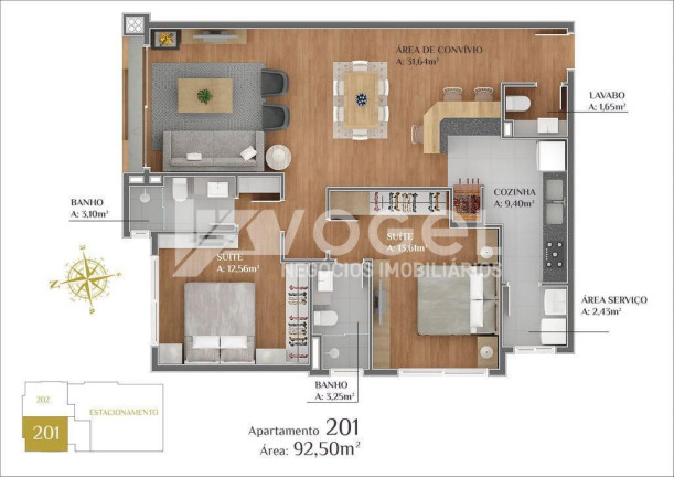 Imagem Apartamento com 2 Quartos à Venda, 74 m² em Centro - Gramado Imagem Apartamento com 2 Quartos à Venda, 74 m² em Centro - Gramado