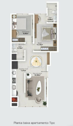 Imagem Apartamento com 2 Quartos à Venda, 10 m² em São Francisco De Assis - Camboriú Imagem Apartamento com 2 Quartos à Venda, 10 m² em São Francisco De Assis - Camboriú