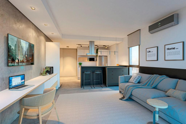 Imagem Imóvel com 1 Quarto à Venda, 34 m² em Trindade - Florianópolis Imagem Imóvel com 1 Quarto à Venda, 34 m² em Trindade - Florianópolis
