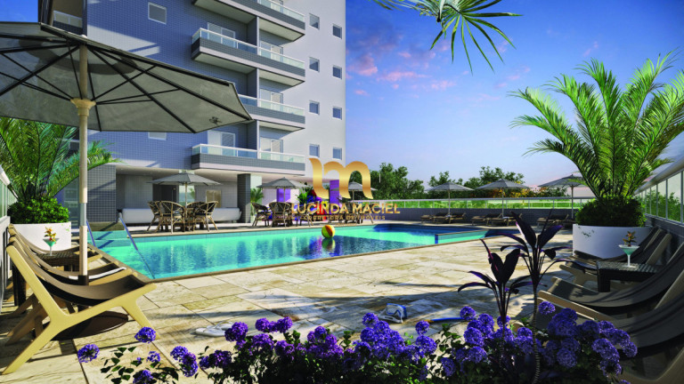 Imagem Apartamento com 2 Quartos à Venda, 75 m² em Guilhermina - Praia Grande