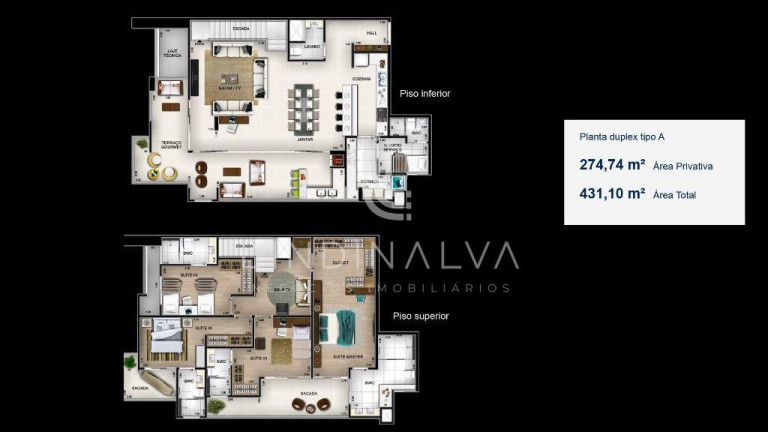Imagem Apartamento com 4 Quartos à Venda, 289 m² em Maracanã - Foz Do Iguacu Imagem Apartamento com 4 Quartos à Venda, 289 m² em Maracanã - Foz Do Iguacu