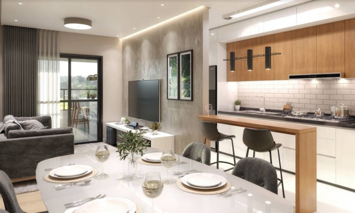 Imagem Apartamento com 2 Quartos à Venda, 53 m² em Maracanã - Praia Grande Imagem Apartamento com 2 Quartos à Venda, 53 m² em Maracanã - Praia Grande