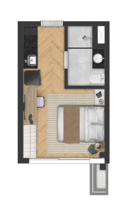 Imagem Imóvel com 1 Quarto à Venda, 20 m² em Alto Da Boa Vista - São Paulo Imagem Imóvel com 1 Quarto à Venda, 20 m² em Alto Da Boa Vista - São Paulo