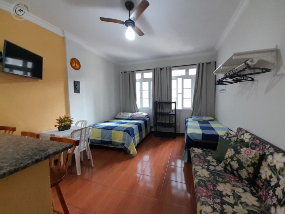 Imagem Kitnet com 1 Quarto para Alugar ou Temporada, 55 m² em Pitangueiras - Guarujá Imagem Kitnet com 1 Quarto para Alugar ou Temporada, 55 m² em Pitangueiras - Guarujá