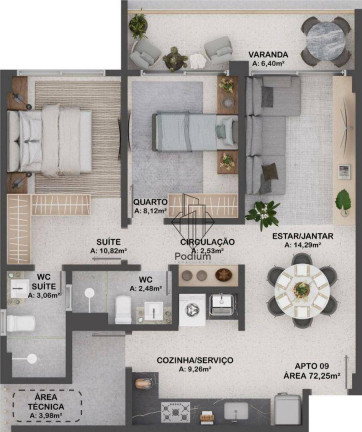 Imagem Apartamento com 2 Quartos à Venda, 68 m² em Intermares - Cabedelo Imagem Apartamento com 2 Quartos à Venda, 68 m² em Intermares - Cabedelo