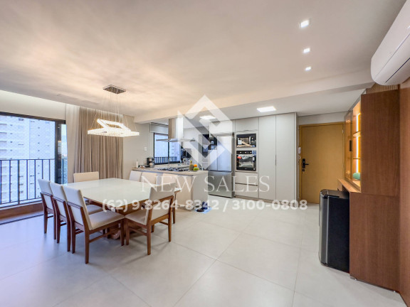Imagem Apartamento com 3 Quartos à Venda, 137 m² em Setor Marista - Goiânia