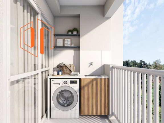Imagem Apartamento com 2 Quartos à Venda, 45 m² em Jardim Amélia - Pinhais Imagem Apartamento com 2 Quartos à Venda, 45 m² em Jardim Amélia - Pinhais