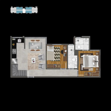 Imagem Apartamento com 2 Quartos à Venda, 54 m² em Fernão Dias - Belo Horizonte Imagem Apartamento com 2 Quartos à Venda, 54 m² em Fernão Dias - Belo Horizonte
