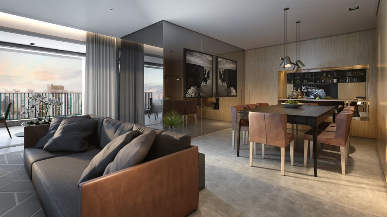 Imagem Apartamento com 1 Quarto à Venda, 64 m² em Moema Pássaros - São Paulo Imagem Apartamento com 1 Quarto à Venda, 64 m² em Moema Pássaros - São Paulo