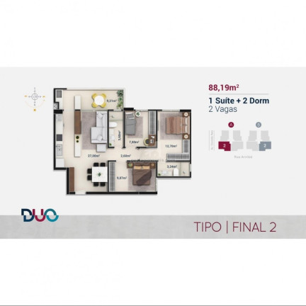 Imagem Sala Comercial à Venda, 83 m² em Praia Brava - Itajaí