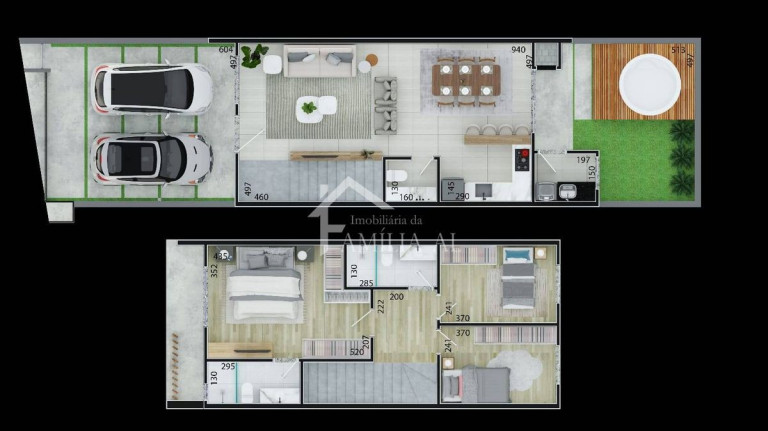 Imagem Casa com 3 Quartos à Venda, 119 m² em Saguaçu - Joinville