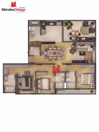 Imagem Apartamento com 3 Quartos à Venda, 129 m² em Jardim América - Sorocaba Imagem Apartamento com 3 Quartos à Venda, 129 m² em Jardim América - Sorocaba